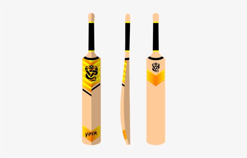 Cricket Bat Stickers Need Designing For Cricket Company - Design For Cricket Bat, transparent png #2443233