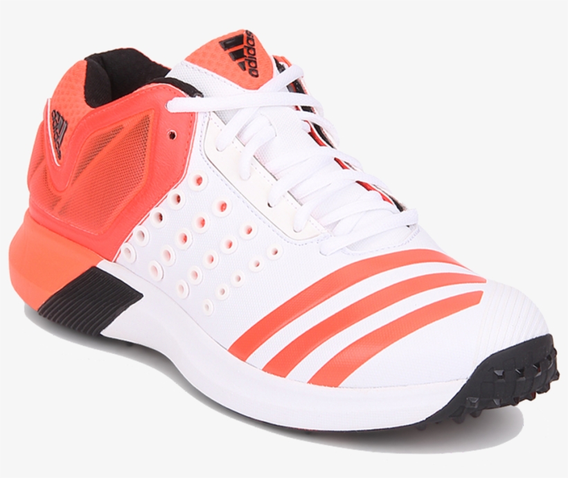 Larger Photo Email A Friend - Adidas 2018 Sl22 Fsii Spike Cricket Shoes - White -, transparent png #2443377