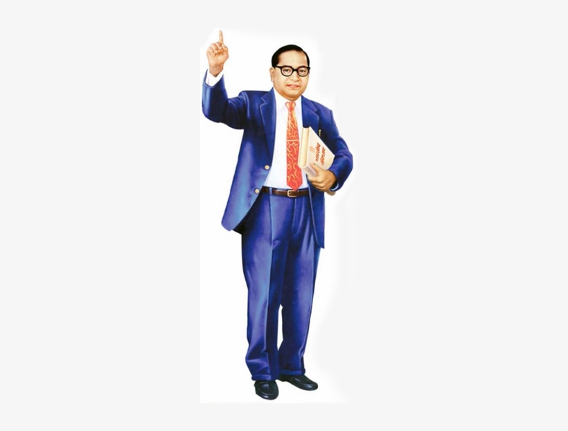 Bhimrao Ambedkar Was Born On 14th April, 1891 In Mahu - Dr Babasaheb Ambedkar Standing, transparent png #2443417