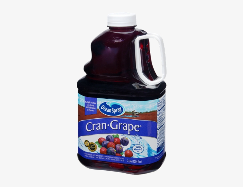 Grape Juice Png Png Library Library - Ocean Spray Cran-grape Juice - 46 Fl Oz Bottle, transparent png #2444110