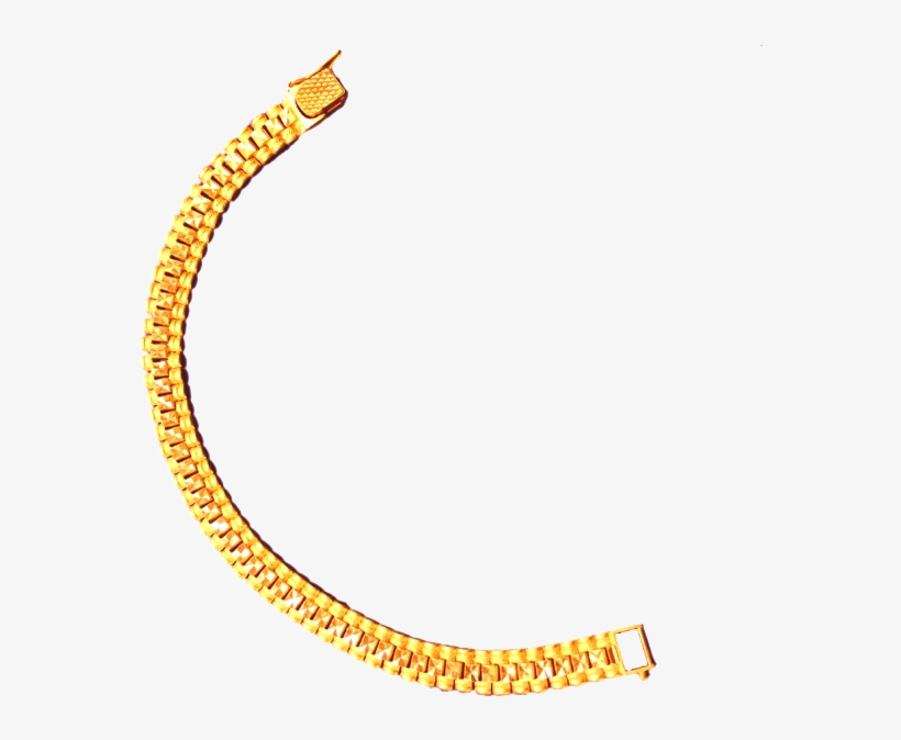 Bracelet Clip Gold Png Free Stock - Necklace, transparent png #2444200
