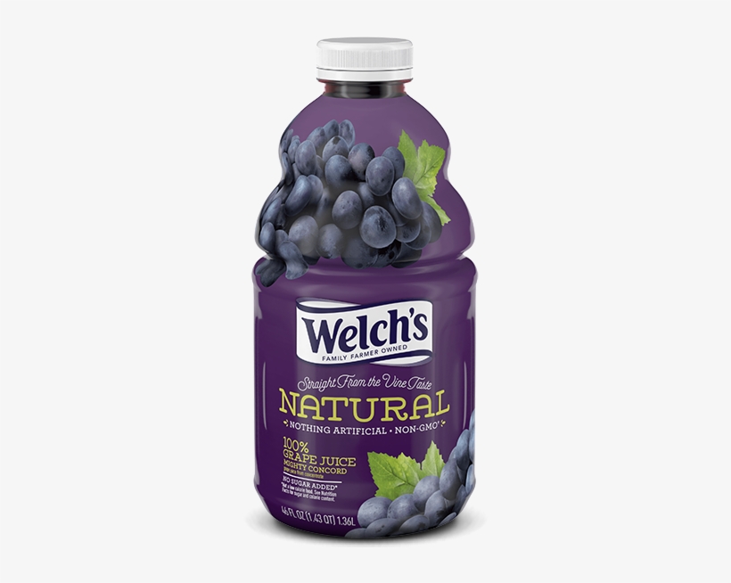 Thumbnail - Welch's Natural Grape Juice, transparent png #2444220