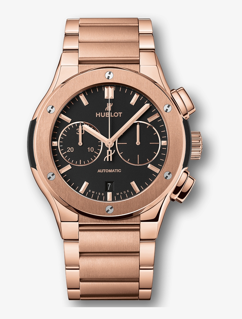 Classic Fusion Chronograph King Gold Bracelet - Hublot Classic Fusion Chronograph 45mm 520.nx.1170.nx, transparent png #2444248