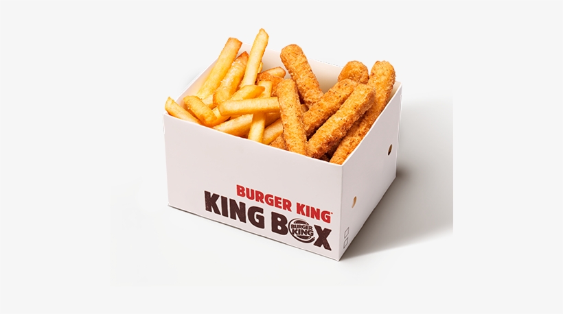 Chicken Fries King Box - Burger King, transparent png #2444427