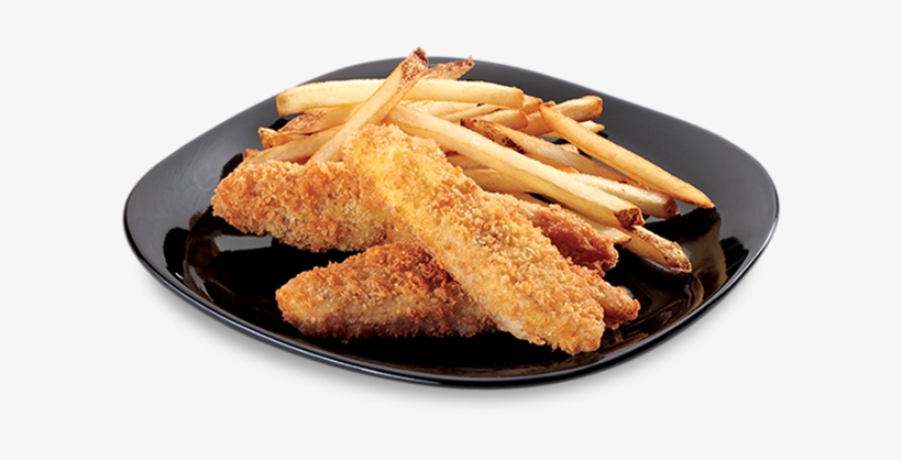 Chicken Finger 3 Piece - Chicken Finger Chips Png, transparent png #2444470