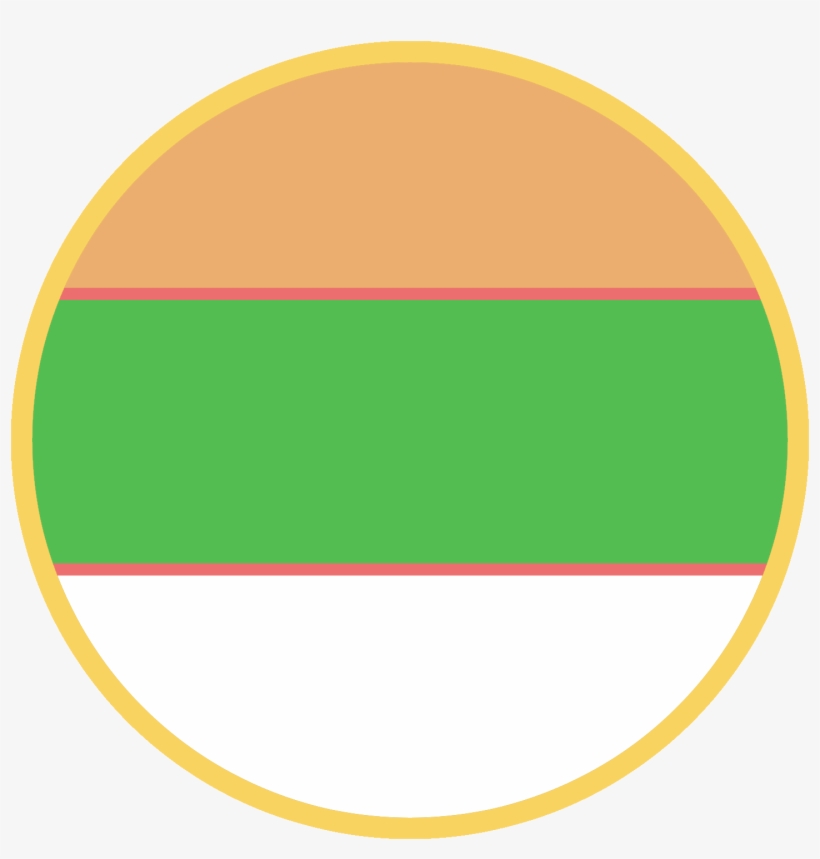 Hamalfite Tri Color - Circle, transparent png #2444712