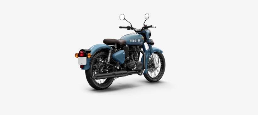 Royal Enfield Classic Signals 350 Airborne Blue - Royal Enfield Classic 350 Signal, transparent png #2444881