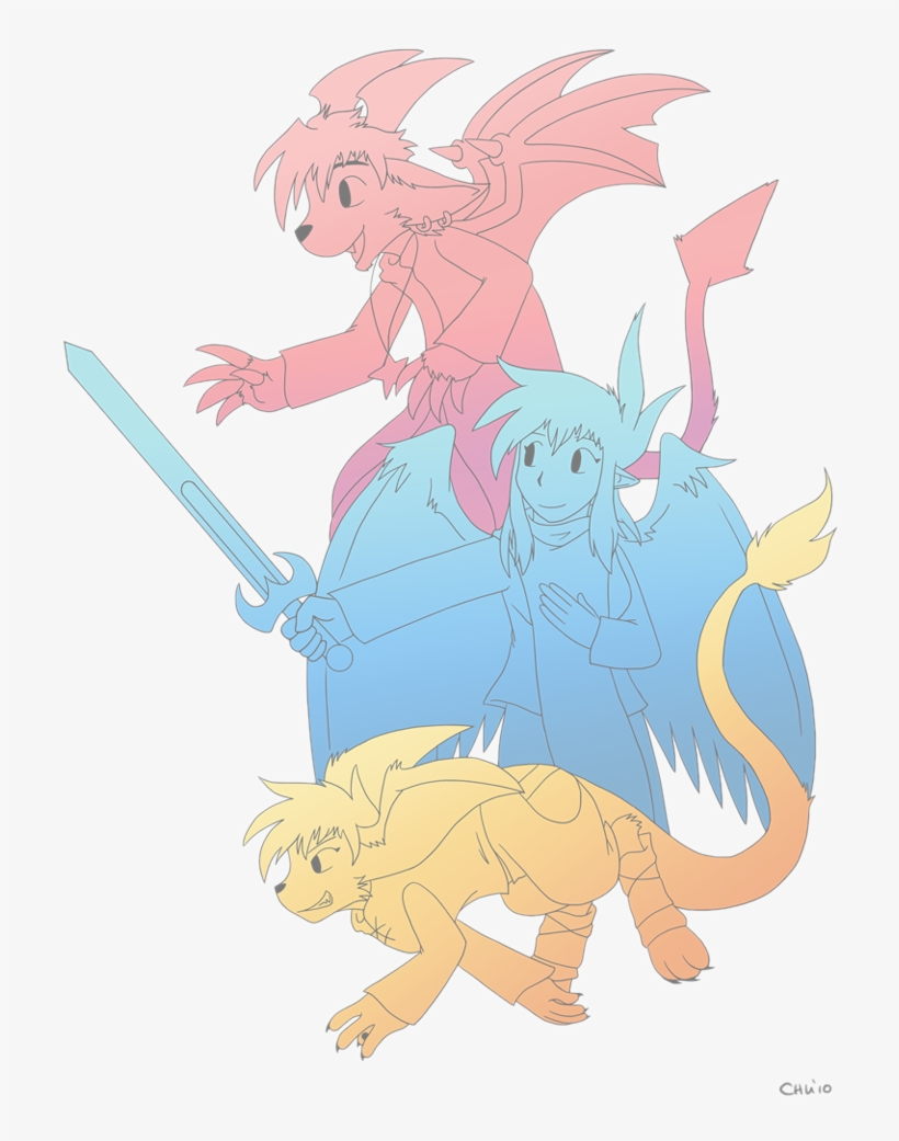 Sitebackground Tricolor Wallpaper - Cartoon, transparent png #2444945