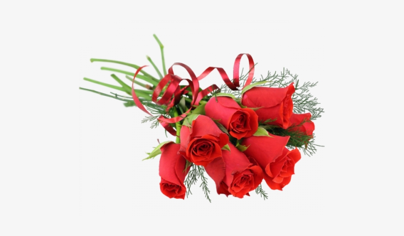 9645547vhqc Rose Rouge - Rose Flower Bouquet Png, transparent png #2444992