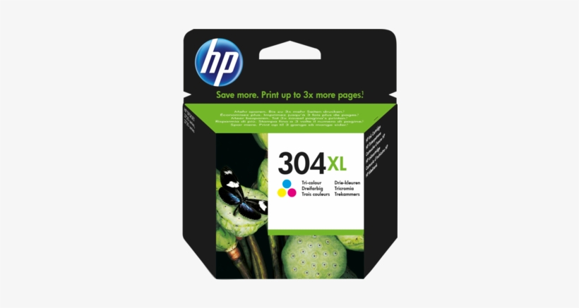 Hp 304xl Tri-color Original Ink Cartridge - Hp 304xl Color, transparent png #2445043