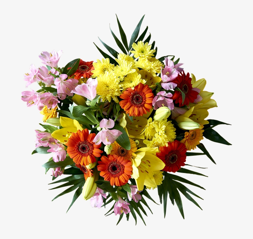 Bouquet, Flower, Plant, Nature, Ornament, Leaf, Color - Vase And Flowers With Happy Teachers Day, transparent png #2445327