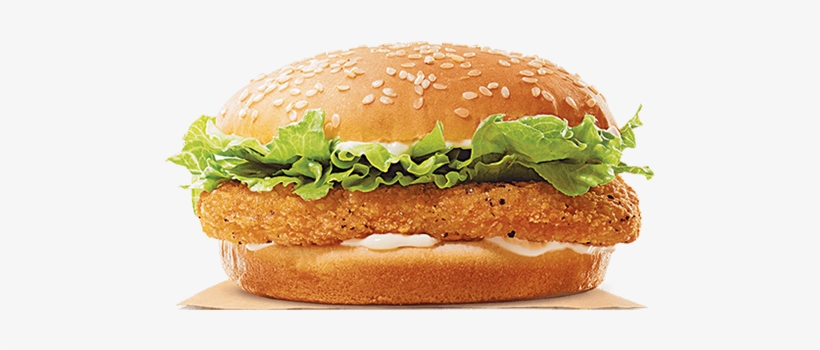 Our New Chicken Burger Is A Mighty Tasty Chicken Patty - King Chicken Burger King, transparent png #2445599