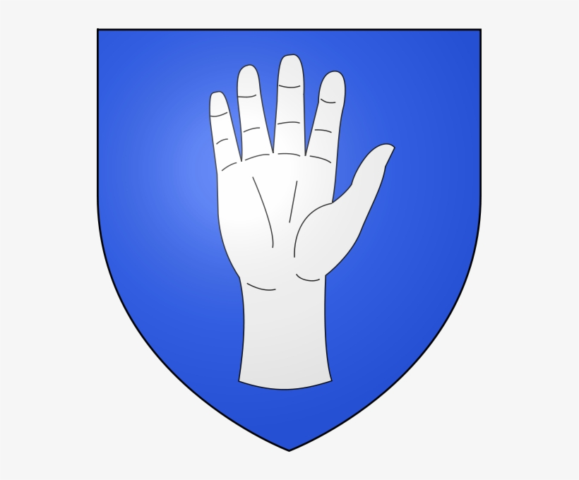 Standard Of The Hand Of The King - Bandera D Esplugues De Llobregat, transparent png #2446127