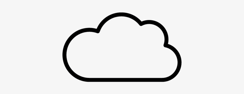 Blank Cloud Vector - Cloud Vector Png, transparent png #2446509