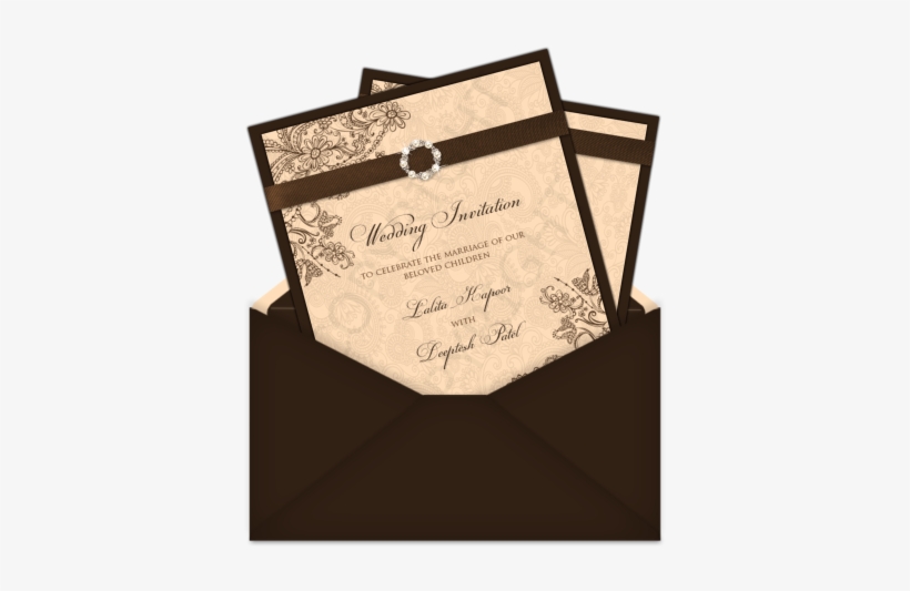 Wedding Invitation Symbols Png Letter Style Email Indian - Wedding Invitation, transparent png #2447051