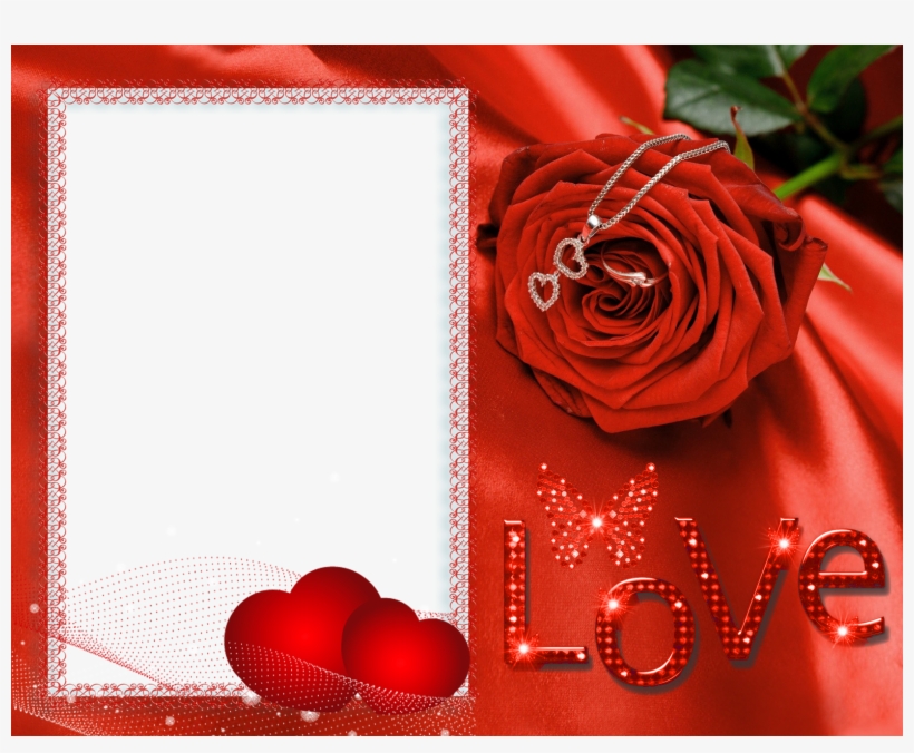 View Full Size - Love Photo Frame Background, transparent png #2447888