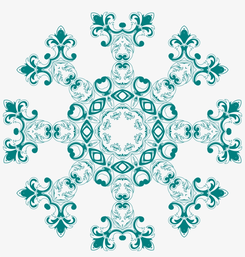 This Free Icons Png Design Of Vintage Floral Design, transparent png #2447975