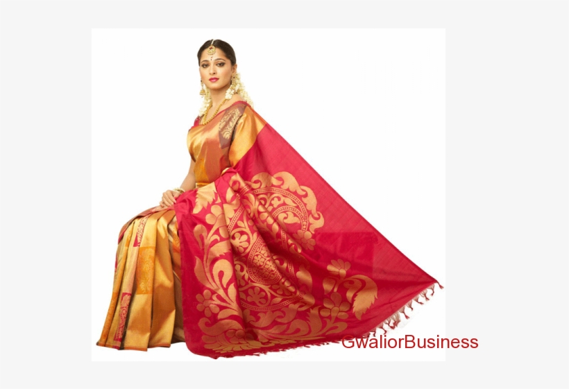 Vandana Sarees - Shopclues Silk Sarees, transparent png #2448054