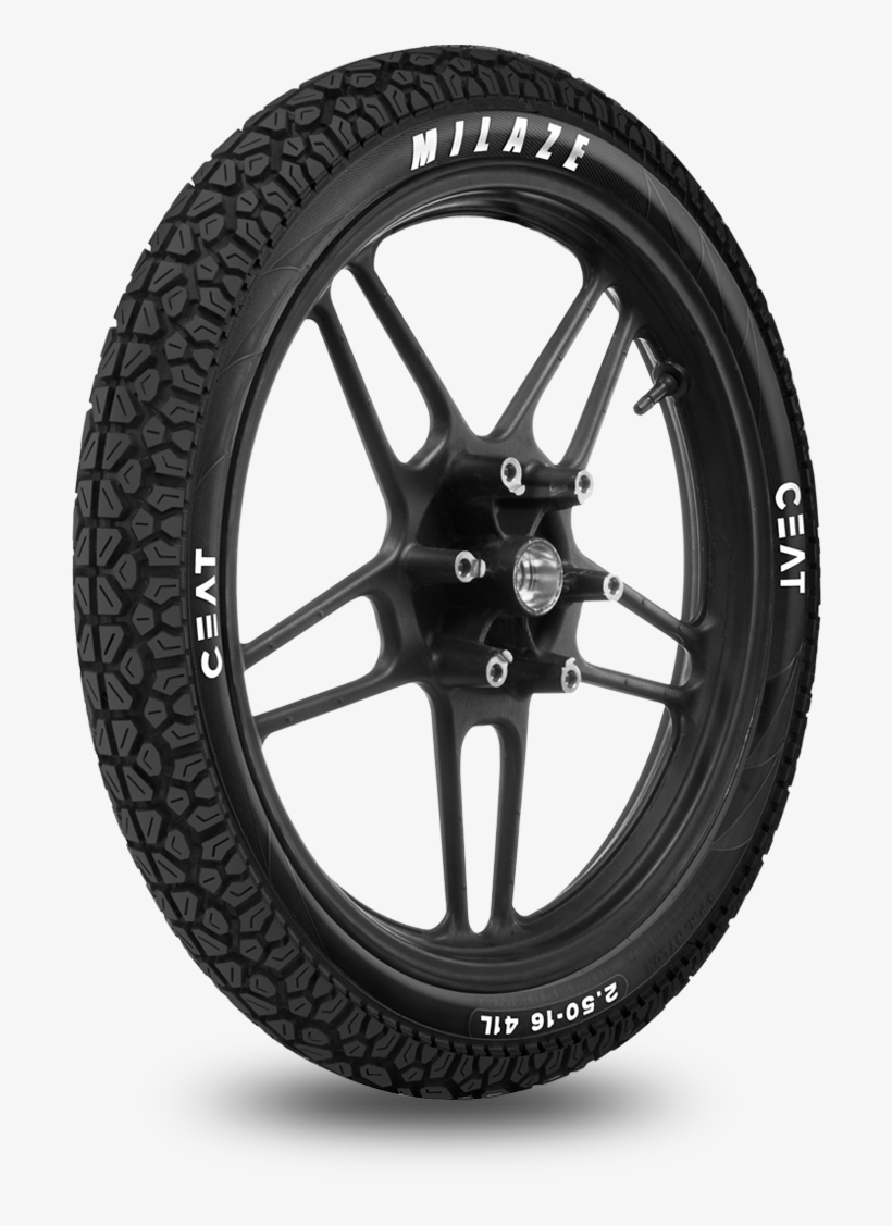 Milaze1 - Ceat Gripp Bike Tyre, transparent png #2448156