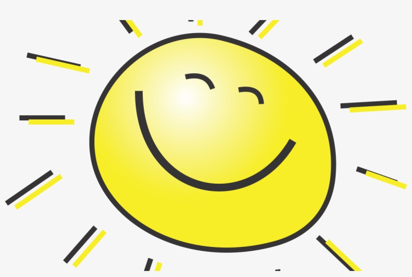 Happy Smiling Sun - Sun Clipart, transparent png #2448158