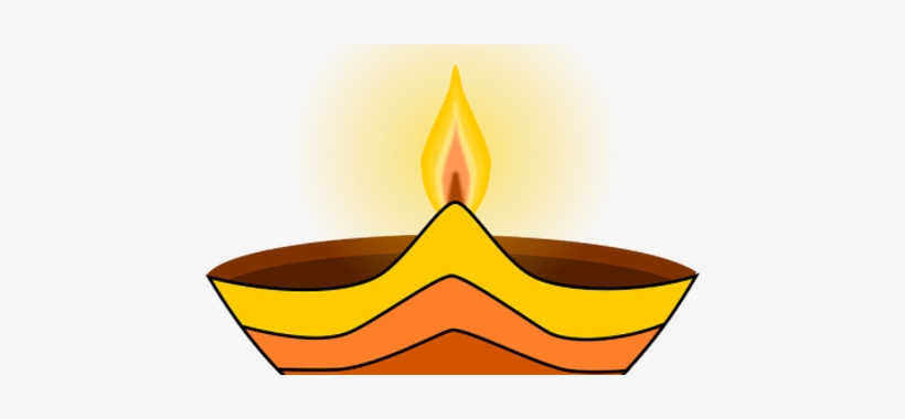 Indian Traditional Oil Lamp Png - Diya Clipart Png, transparent png #2448292