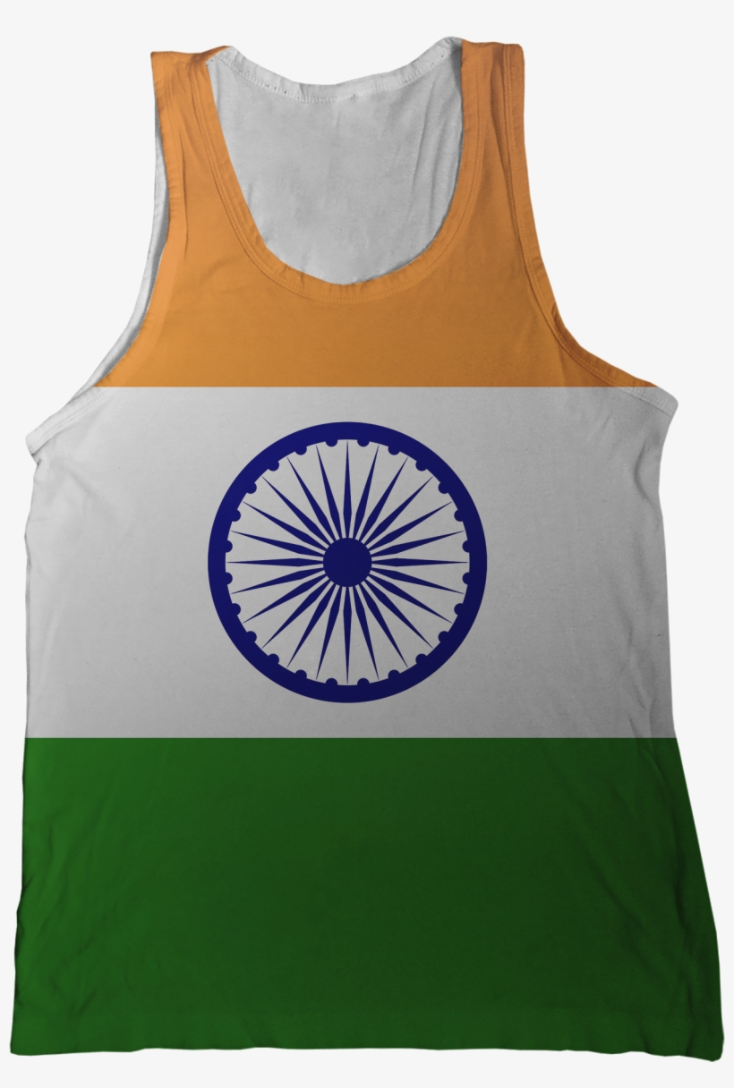 India Flag Tank Top - India Moves Wto Against Us, transparent png #2448445