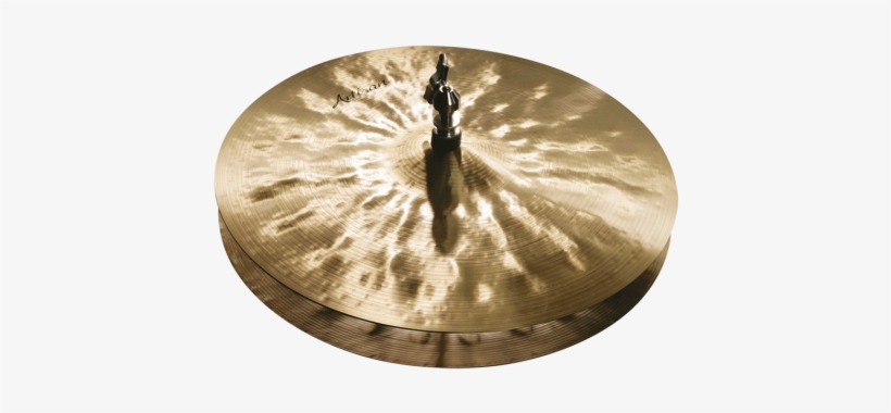 Sabian 15" Artisan Hi Hat Cymbals - Sabian A1502 14" Artisan Hats Cymbal, transparent png #2448775