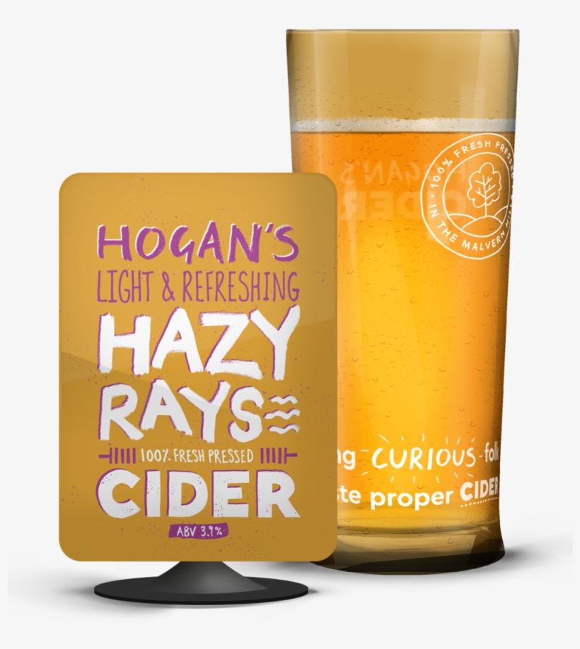 Bib Pintglass Hazyrays - Pint Glass, transparent png #2448909