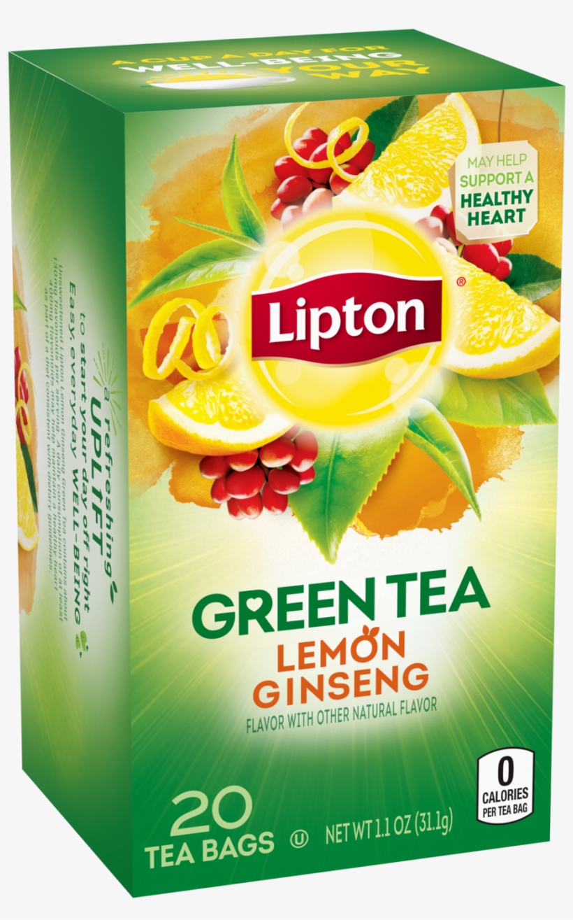 Lipton Teabags Box 100, transparent png #2449327