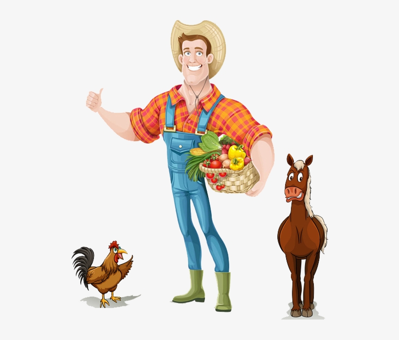 Farmer Png Background Image - Animated Farmer Png, transparent png #2449543