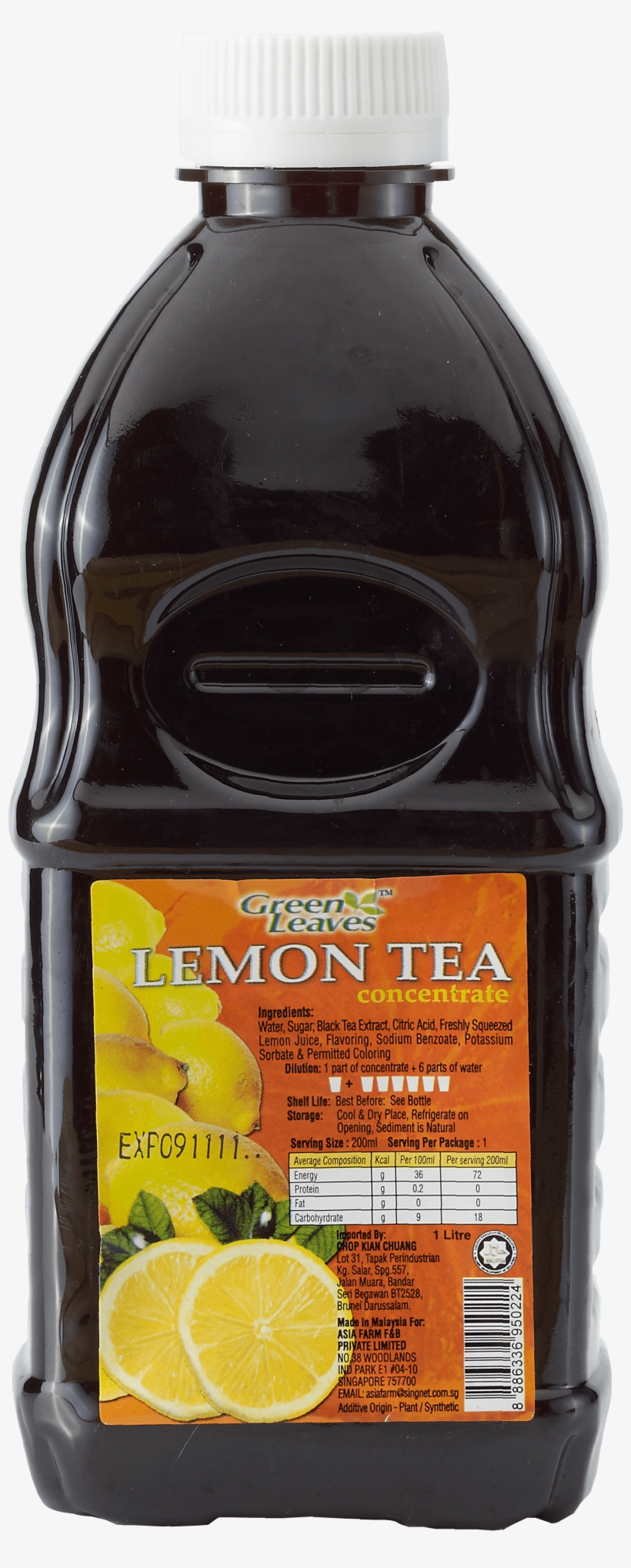 Lemon Tea Concentrate - Concentrate, transparent png #2449564