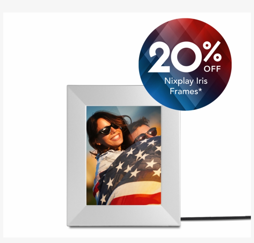 Nixplay Iris 8 Inch - Poster, transparent png #2449634