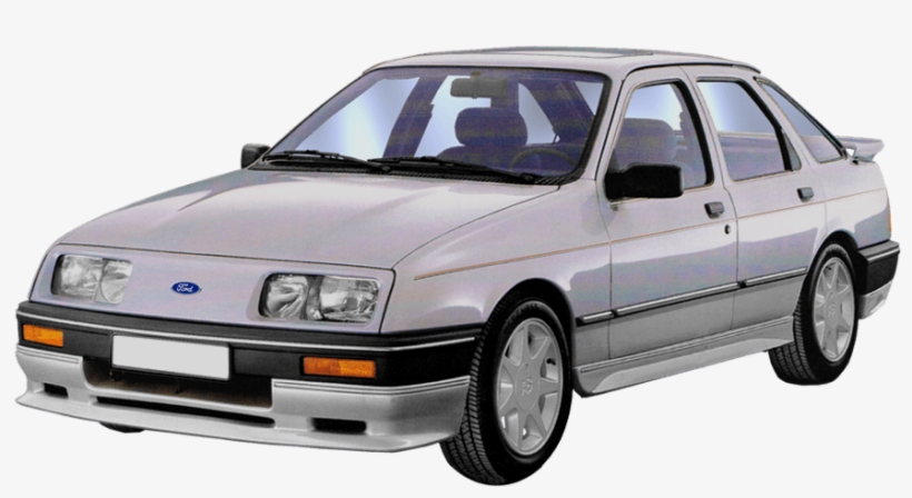 Ford Sierra Car Transparent Background Png Image - 80s Cars Png, transparent png #2450138