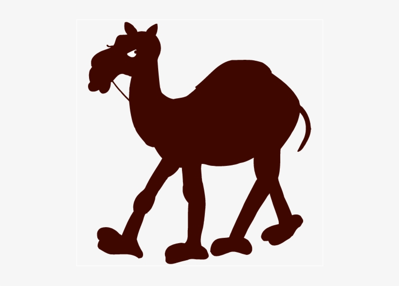 Camel Clipart Silhouette - Clip Art, transparent png #2450282