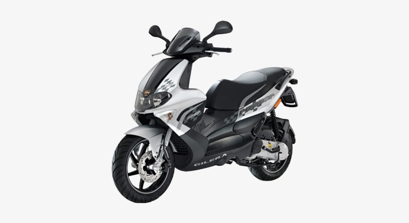 The Piaggio Group Introduces The Vespa Elettrica And - Gilera Runner 50 White Soul, transparent png #2450619