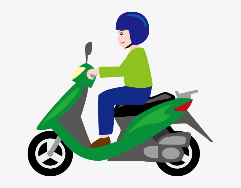 Picture Transparent Download Scooter Clipart Motobike - Motor Bike Clipart Png, transparent png #2450957