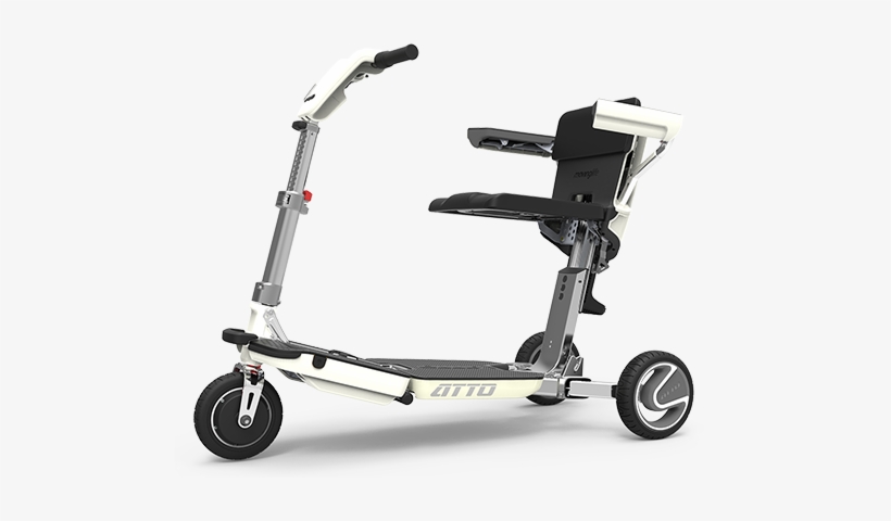 Atto Scooter Folding Travel Mobility Lithium Powered, transparent png #2451028