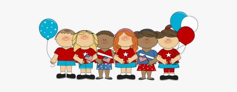 28 Collection Of Election Day Kids Clipart - Red White And Blue Day Clipart, transparent png #2451539