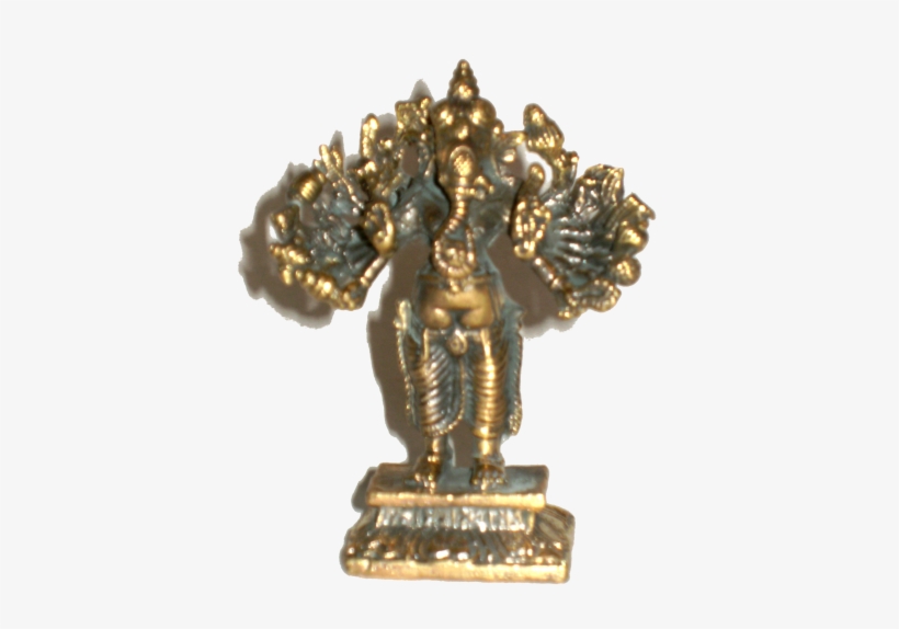 Vira Ganapathi - Bronze Sculpture, transparent png #2451619