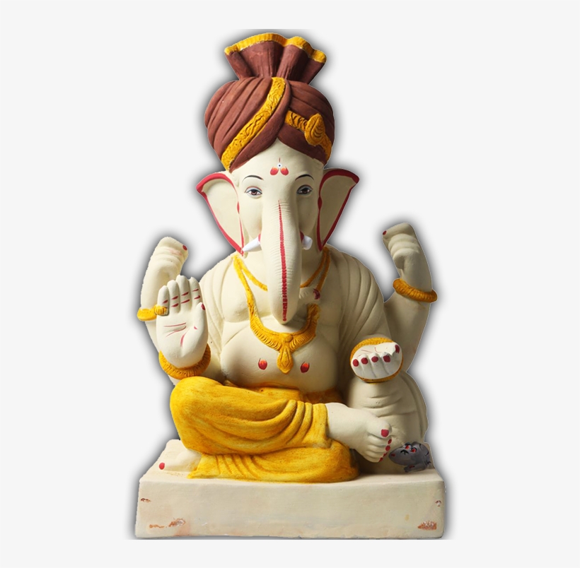 Ecoganesh500shadow My Eco Ganesh - Eco Friendly Ganesha, transparent png #2451754