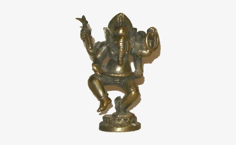 Dancing Ganapathi - Bronze Sculpture, transparent png #2451810