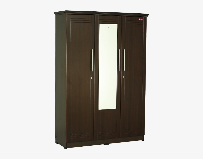 Exicutive Wardrobe With Dressing Table Set Hdf Shutter - Wardrobe, transparent png #2453159