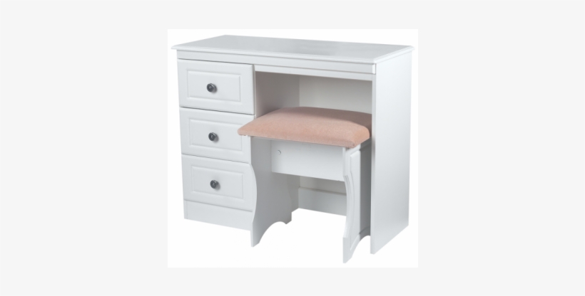 Pembury Vanity Dressing Table - White, transparent png #2453396