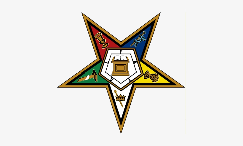 The Masonic And Secret Societies Eastern Star Colourful - Eastern Star Masonic, transparent png #2453439