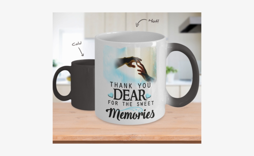 Thank You Dear For The Sweet Memories Color Changing - Thank You For Sweet Memories, transparent png #2453666