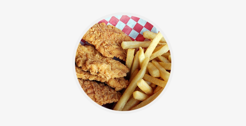 Chicken Fingers & Fries - My Fat Ass Thought These Were Fries, transparent png #2454209
