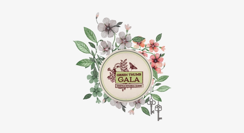 Kbga Flowers And Logo Transparent Background - Thank You Postcard, transparent png #2454473