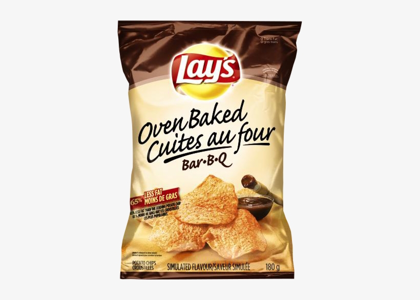 Oven Baked Lay's® Bar•b•q Potato Chips - Lays Oven Baked Bbq Chips Nutrition Facts, transparent png #2454599