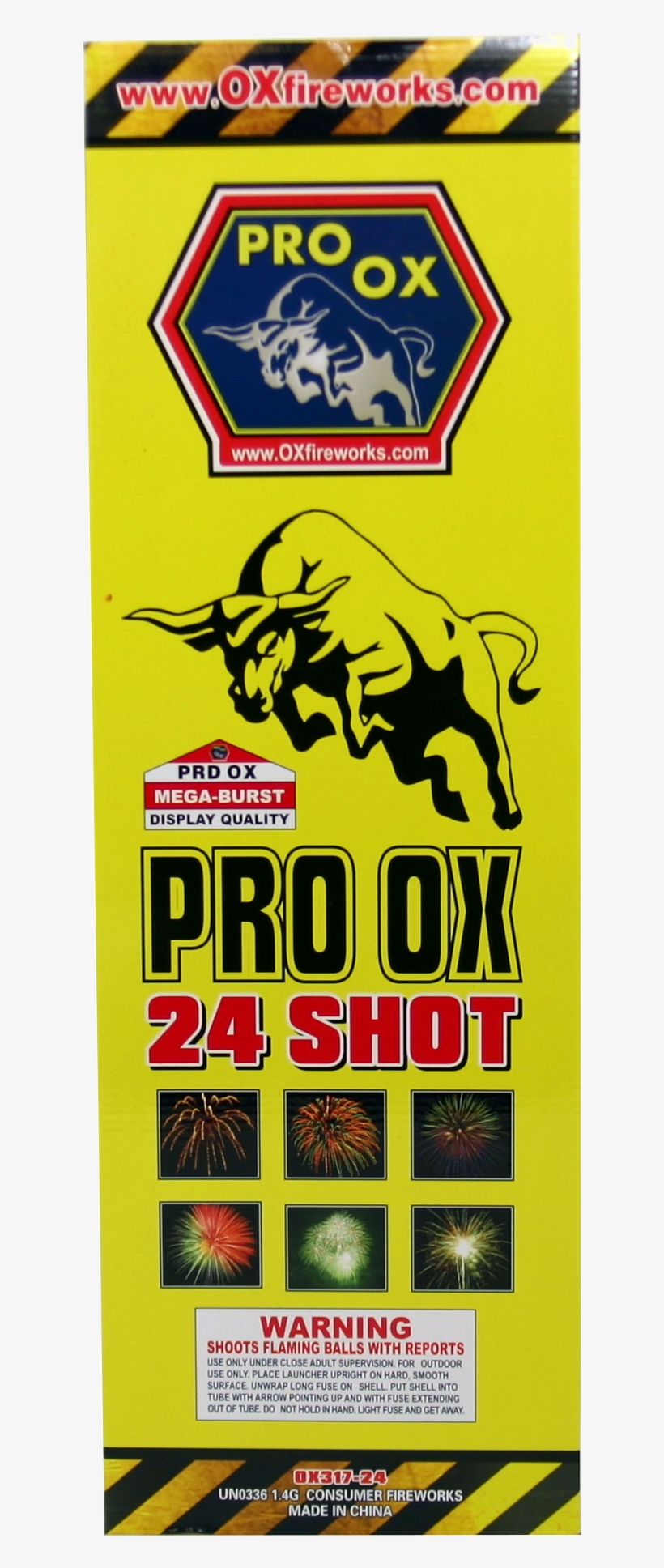 Pro Ox 24 Shot 24 Pack - Angry Bull Baby Onesies, transparent png #2454742