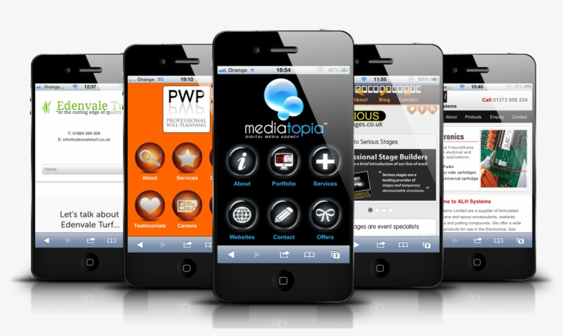 Mobile Website Png - Mobile Websites, transparent png #2455546